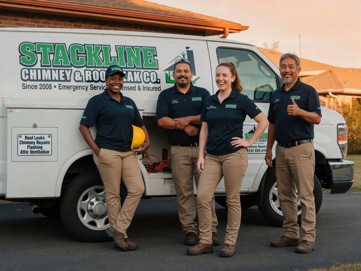Chimney flashing repair company in Erwin, SD